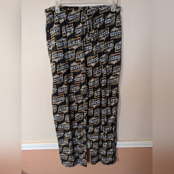Vintage Miller Genuine Draft Pajama Pants Men's Medium Bottoms - Picture 1 of 5